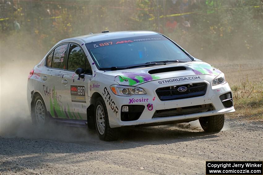 Jamey Randall / Andrew Rausch Subaru WRX on SS1, Al's Playground I.