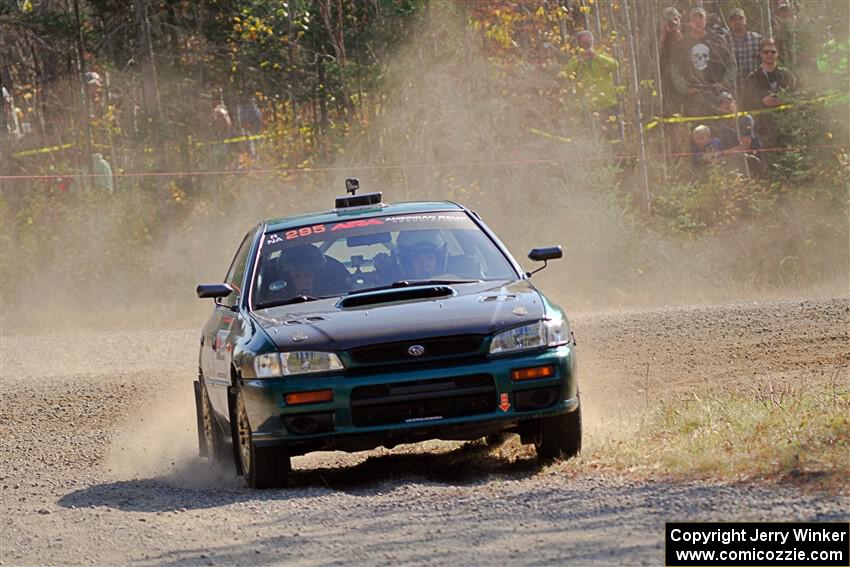 Logan Siegel / Blake Tribby Subaru Impreza on SS1, Al's Playground I.