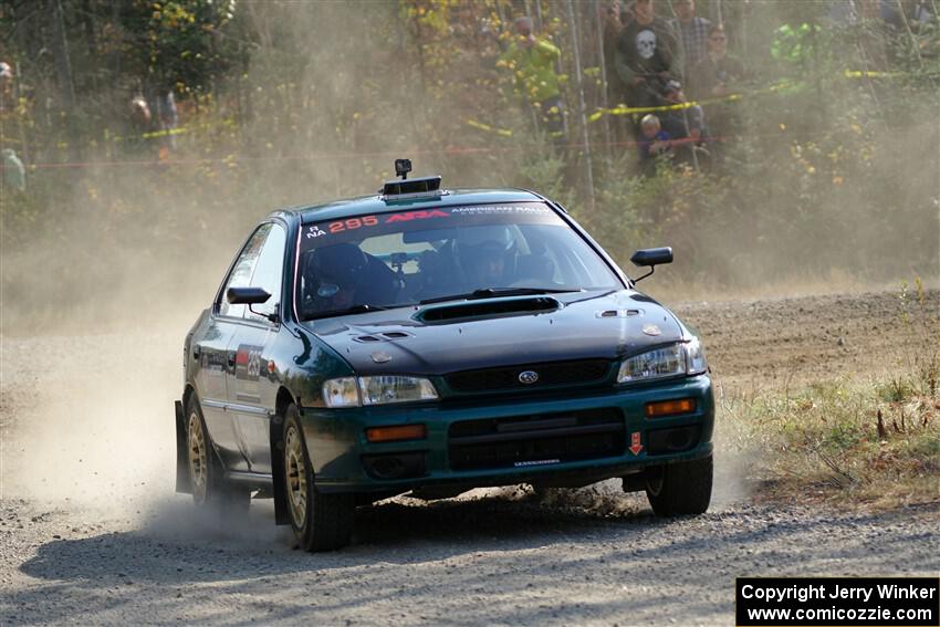 Logan Siegel / Blake Tribby Subaru Impreza on SS1, Al's Playground I.