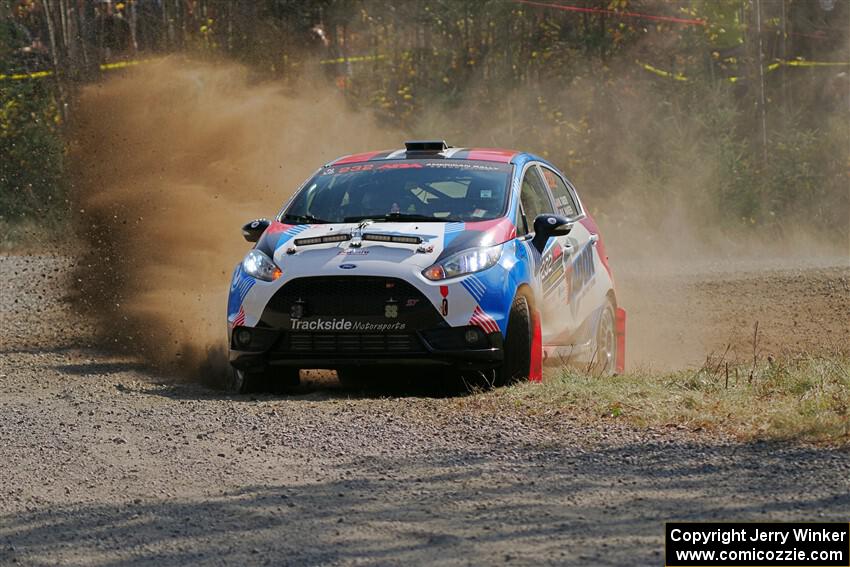 Mark Tabor / Kathryn Hansen Ford Fiesta ST on SS1, Al's Playground I.