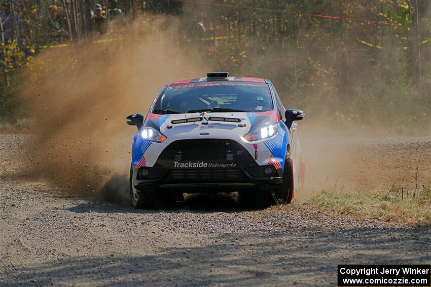 Mark Tabor / Kathryn Hansen Ford Fiesta ST on SS1, Al's Playground I.