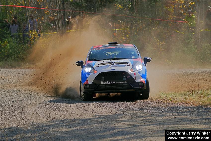 Mark Tabor / Kathryn Hansen Ford Fiesta ST on SS1, Al's Playground I.