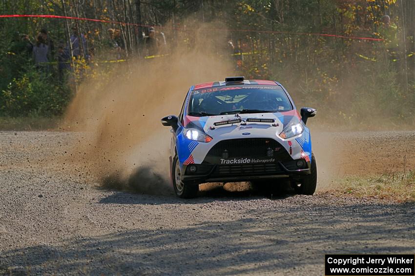 Mark Tabor / Kathryn Hansen Ford Fiesta ST on SS1, Al's Playground I.