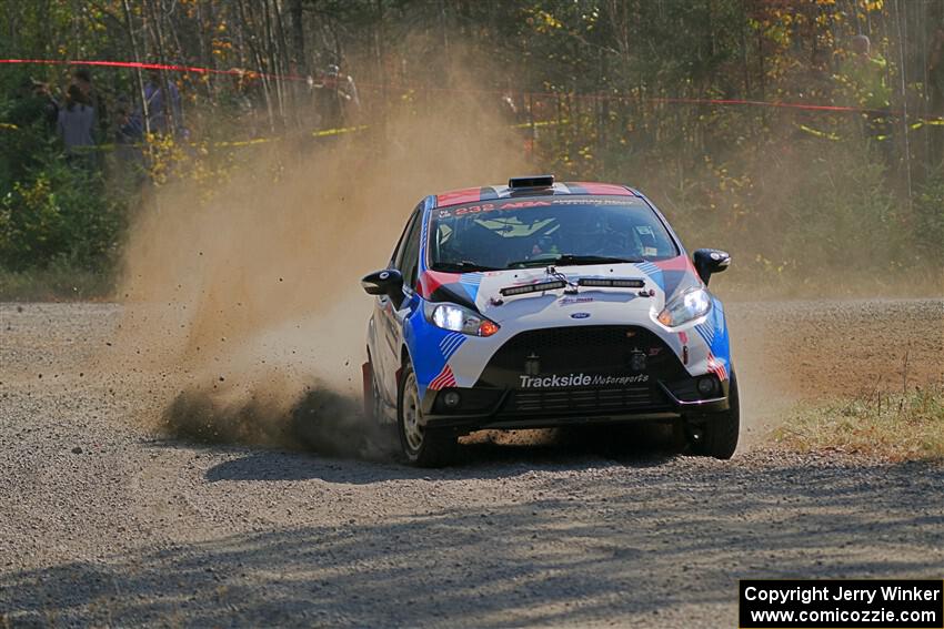 Mark Tabor / Kathryn Hansen Ford Fiesta ST on SS1, Al's Playground I.