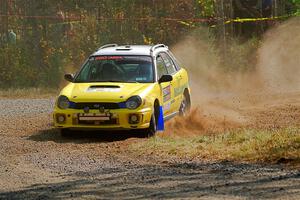 Greg Healey / Cindy Krolikowski Subaru Impeza Outback Sport on SS1, Al's Playground I.