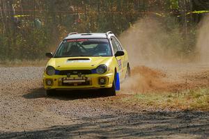 Greg Healey / Cindy Krolikowski Subaru Impeza Outback Sport on SS1, Al's Playground I.