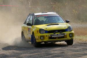 Greg Healey / Cindy Krolikowski Subaru Impeza Outback Sport on SS1, Al's Playground I.