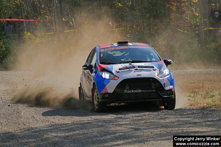 Mark Tabor / Kathryn Hansen Ford Fiesta ST on SS1, Al's Playground I.