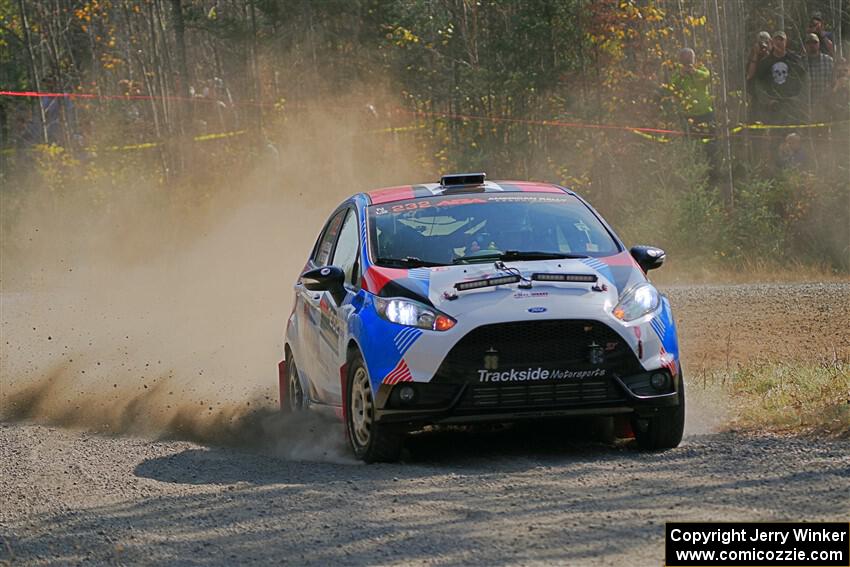 Mark Tabor / Kathryn Hansen Ford Fiesta ST on SS1, Al's Playground I.