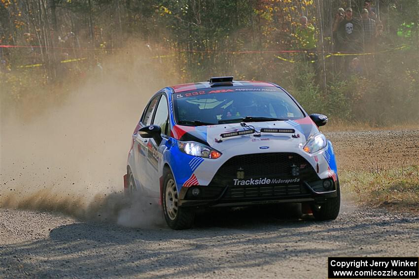 Mark Tabor / Kathryn Hansen Ford Fiesta ST on SS1, Al's Playground I.