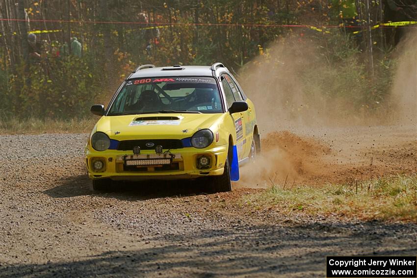 Greg Healey / Cindy Krolikowski Subaru Impeza Outback Sport on SS1, Al's Playground I.