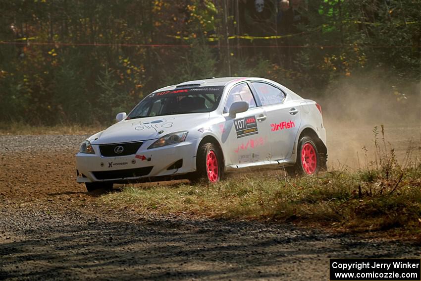 Richo Healey / Michelle Miller Lexus IS250 on SS1, Al's Playground I.