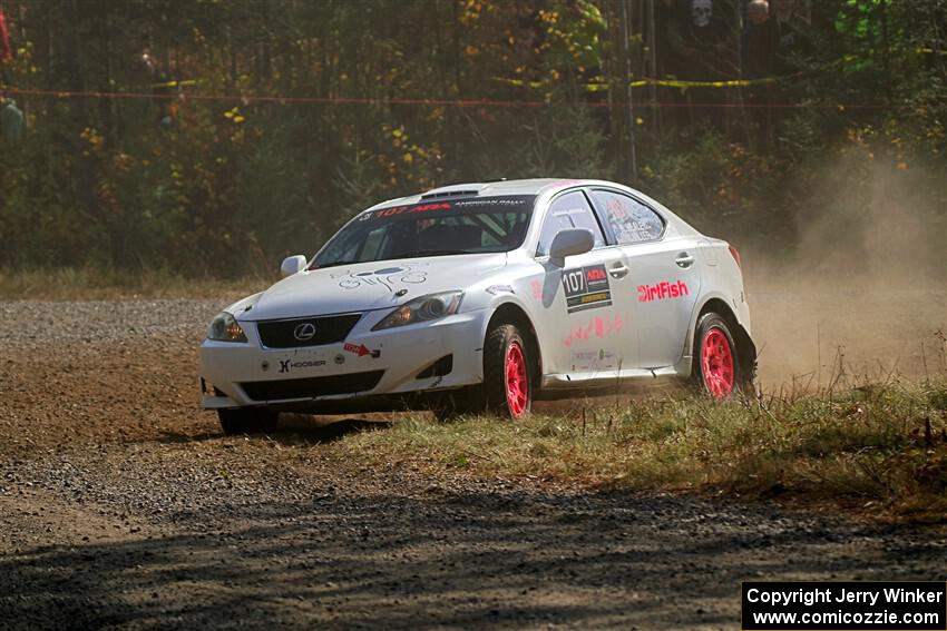 Richo Healey / Michelle Miller Lexus IS250 on SS1, Al's Playground I.