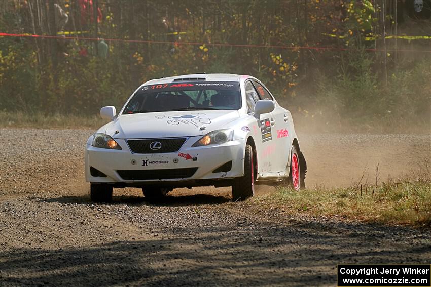 Richo Healey / Michelle Miller Lexus IS250 on SS1, Al's Playground I.