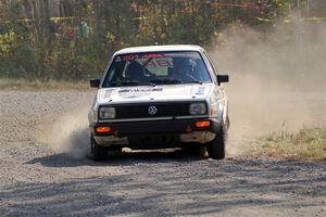 Adam VanDamme / Andrew Herron VW Golf on SS1, Al's Playground I.