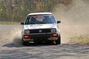 Adam VanDamme / Andrew Herron VW Golf on SS1, Al's Playground I.