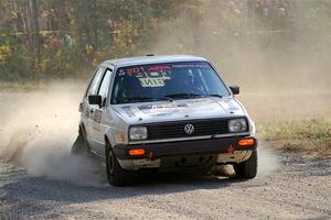 Adam VanDamme / Andrew Herron VW Golf on SS1, Al's Playground I.