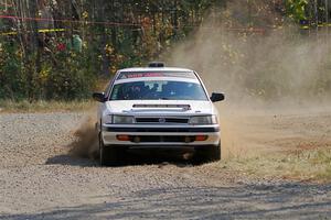 Nathan Coulter / Bryce Proseus Subaru Legacy on SS1, Al's Playground I.