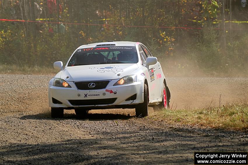 Richo Healey / Michelle Miller Lexus IS250 on SS1, Al's Playground I.