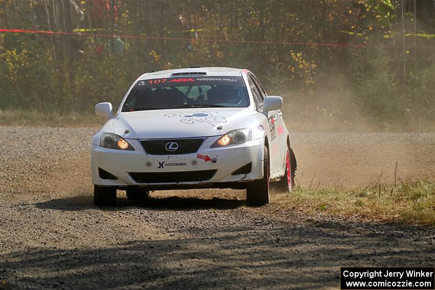 Richo Healey / Michelle Miller Lexus IS250 on SS1, Al's Playground I.