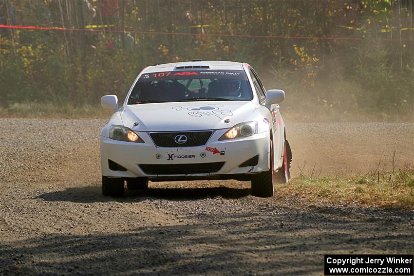 Richo Healey / Michelle Miller Lexus IS250 on SS1, Al's Playground I.