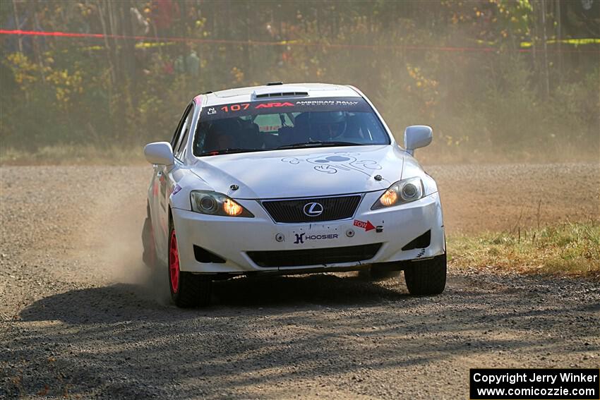 Richo Healey / Michelle Miller Lexus IS250 on SS1, Al's Playground I.