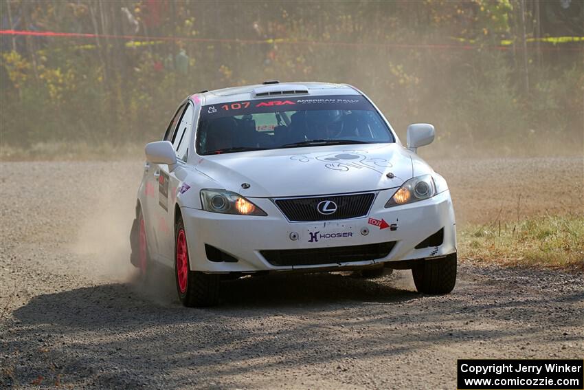 Richo Healey / Michelle Miller Lexus IS250 on SS1, Al's Playground I.