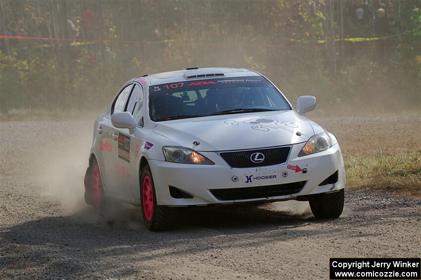 Richo Healey / Michelle Miller Lexus IS250 on SS1, Al's Playground I.