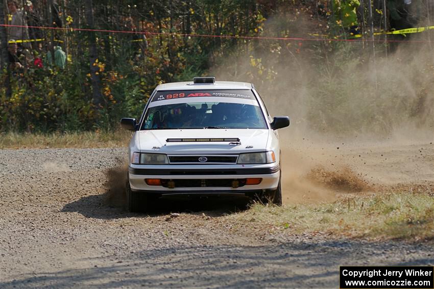 Nathan Coulter / Bryce Proseus Subaru Legacy on SS1, Al's Playground I.