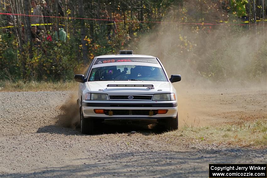 Nathan Coulter / Bryce Proseus Subaru Legacy on SS1, Al's Playground I.