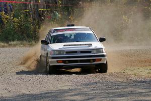 Nathan Coulter / Bryce Proseus Subaru Legacy on SS1, Al's Playground I.