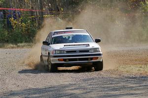 Nathan Coulter / Bryce Proseus Subaru Legacy on SS1, Al's Playground I.