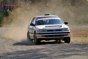 Nathan Coulter / Bryce Proseus Subaru Legacy on SS1, Al's Playground I.