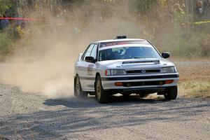 Nathan Coulter / Bryce Proseus Subaru Legacy on SS1, Al's Playground I.