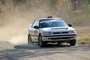 Nathan Coulter / Bryce Proseus Subaru Legacy on SS1, Al's Playground I.