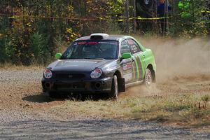 Brandon Boyd / Daniel Salive Subaru Impreza Wagon on SS1, Al's Playground I.