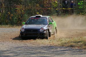 Brandon Boyd / Daniel Salive Subaru Impreza Wagon on SS1, Al's Playground I.