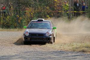 Brandon Boyd / Daniel Salive Subaru Impreza Wagon on SS1, Al's Playground I.