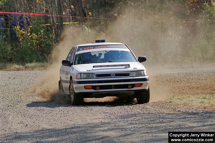 Nathan Coulter / Bryce Proseus Subaru Legacy on SS1, Al's Playground I.