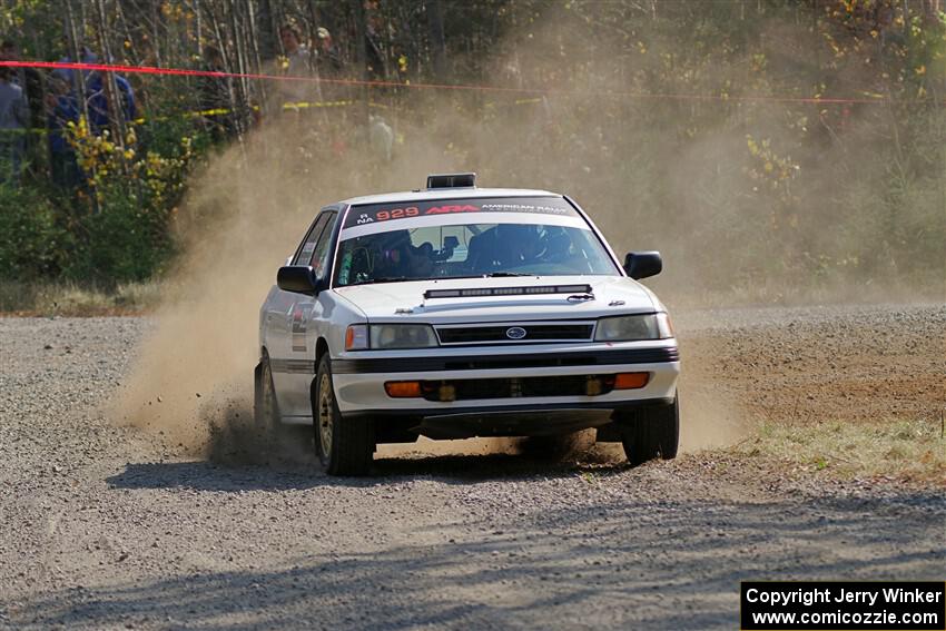 Nathan Coulter / Bryce Proseus Subaru Legacy on SS1, Al's Playground I.