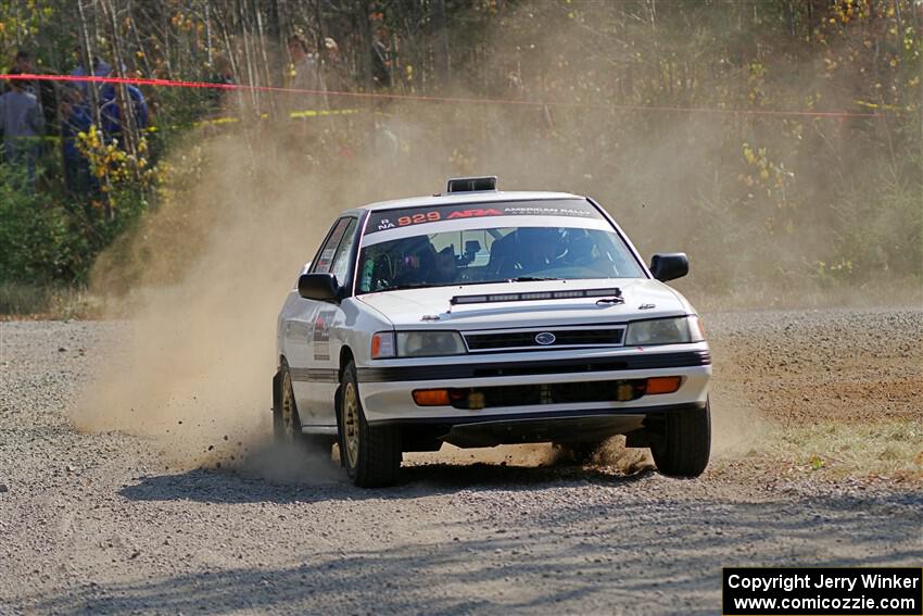 Nathan Coulter / Bryce Proseus Subaru Legacy on SS1, Al's Playground I.