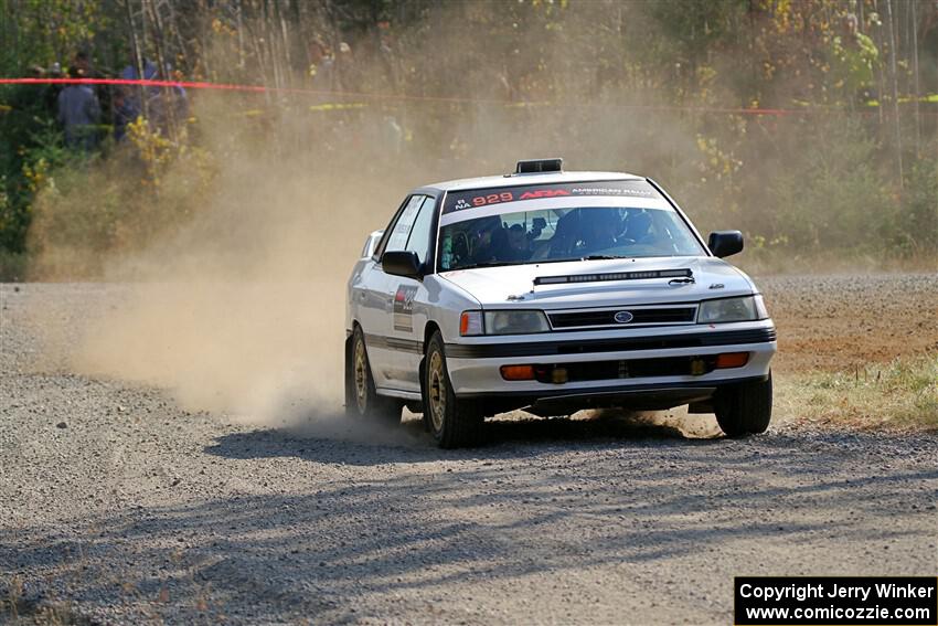 Nathan Coulter / Bryce Proseus Subaru Legacy on SS1, Al's Playground I.