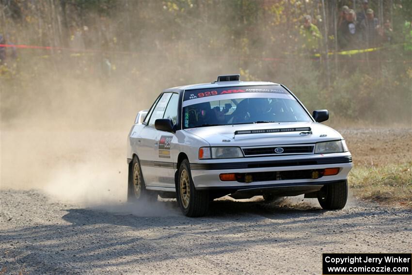 Nathan Coulter / Bryce Proseus Subaru Legacy on SS1, Al's Playground I.