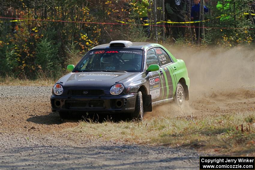 Brandon Boyd / Daniel Salive Subaru Impreza Wagon on SS1, Al's Playground I.