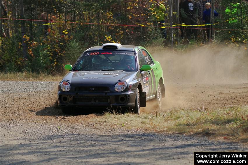 Brandon Boyd / Daniel Salive Subaru Impreza Wagon on SS1, Al's Playground I.