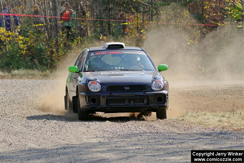 Brandon Boyd / Daniel Salive Subaru Impreza Wagon on SS1, Al's Playground I.