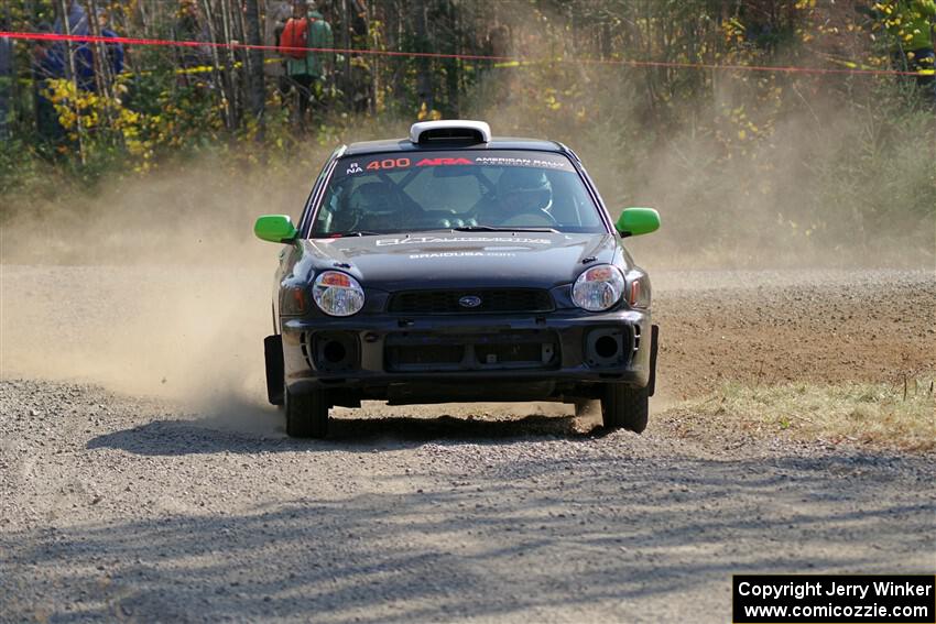 Brandon Boyd / Daniel Salive Subaru Impreza Wagon on SS1, Al's Playground I.