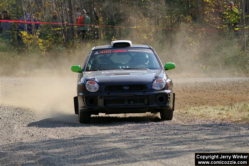 Brandon Boyd / Daniel Salive Subaru Impreza Wagon on SS1, Al's Playground I.