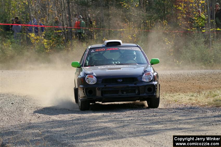 Brandon Boyd / Daniel Salive Subaru Impreza Wagon on SS1, Al's Playground I.