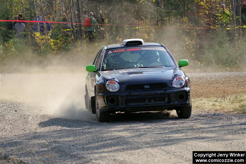 Brandon Boyd / Daniel Salive Subaru Impreza Wagon on SS1, Al's Playground I.